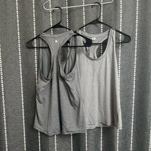 Yogalicious Charcoal Women's Tank Tops
